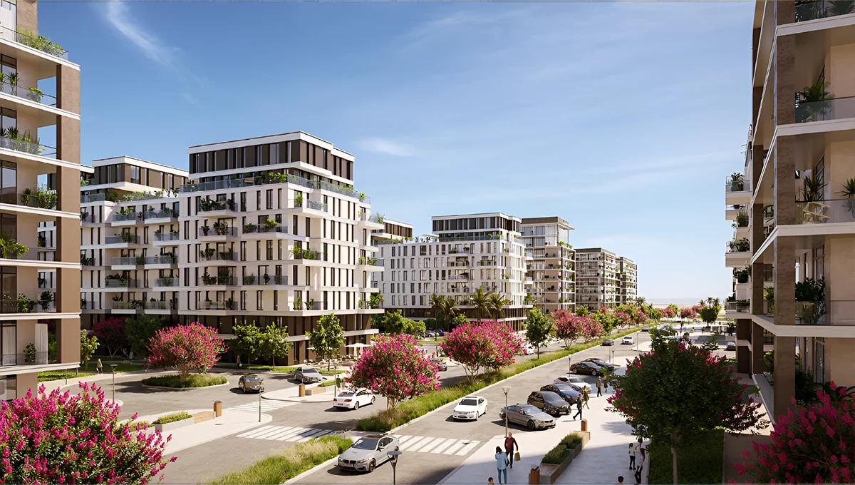 Alkaesar Alkaser by Aldar at Yas Island, Abu Dhabi - ELEVATION