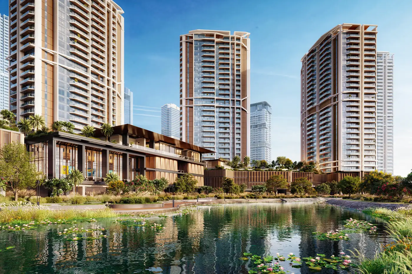 Eltiera Views 2 at Jumeirah Islands, Dubai - ELEVATION